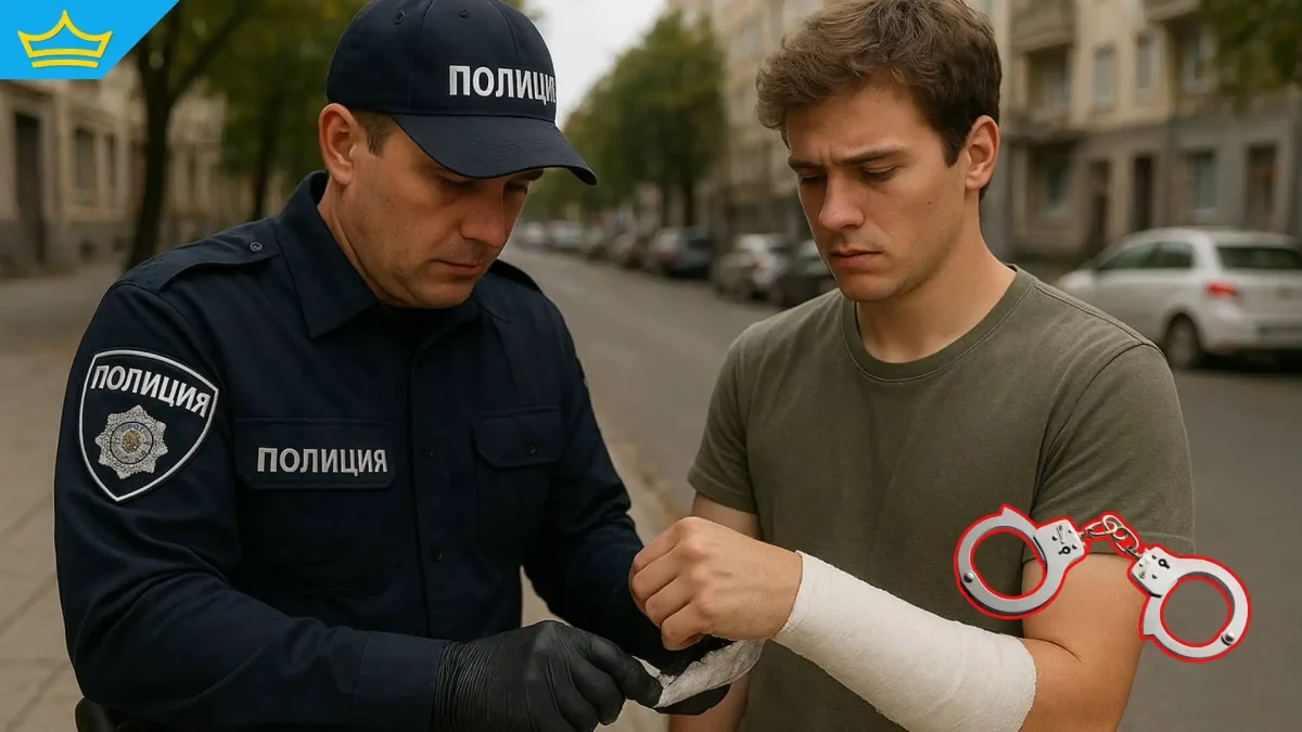 Хванаха 17-годишен в Русе да крие наркотици в гипса на ръката си