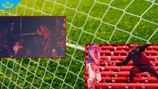 Кървави сцени и бой по трибуните спряха мач от Копа Судамерикана (видео)