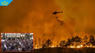 Над милион хектара земя са изпепелени в Европа от началото на годината (видео)