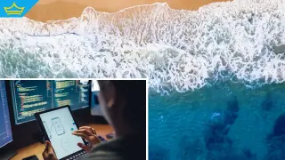 Български студенти създадоха приложение, което следи за замърсяване в морето (видео)