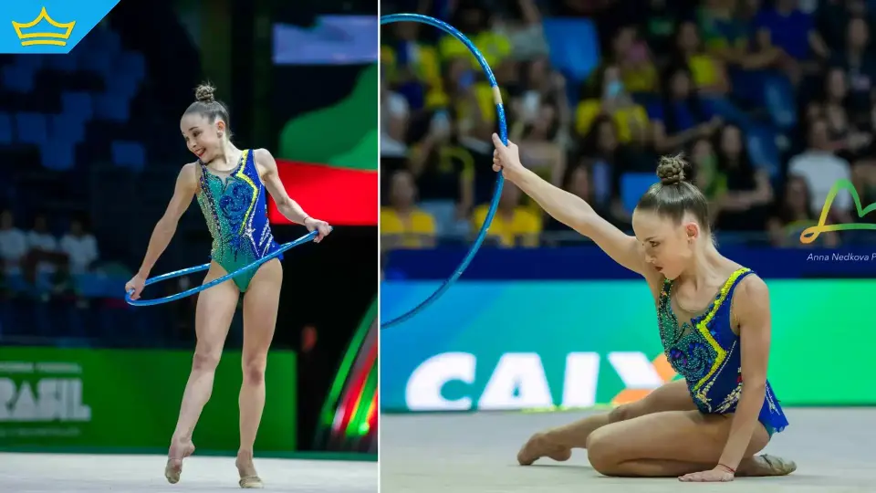 Стилияна Николова спечели сребро на финала на обръч на Световното по художествена гимнастика