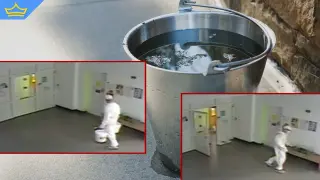 Арестуваха трима за излятите кофи с фекалии по общинска директорка в Димитровград (видео)