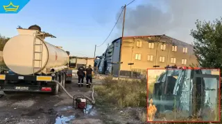 Голям склад се е запалил в столичния квартал "Илиянци" (видео)