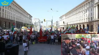 Новият политически сезон започна с опит на протестиращи да нахлуят в парламента (видео)