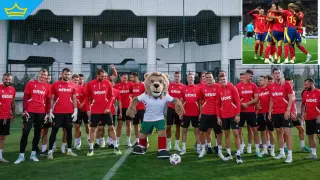 Испанските национали пристигнаха у нас за мача си срещу България (видео)