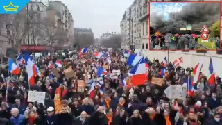 Масови протести и блокади във Франция, има над 200 задържани (видео)