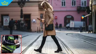Ще ни глобяват със 100 лв, ако пресичаме на пешеходна пътека, докато си гледаме телефона (видео)
