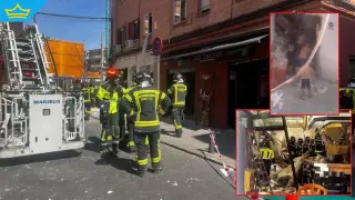 Експлозия в кафене в Мадрид рани 25 души (видео)