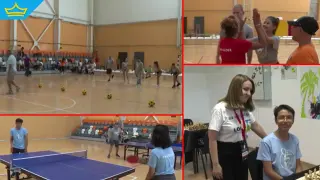 Панагюрище посрещна първите Балкански спортни игри за деца, преборили рак (видео)