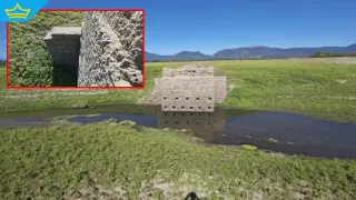 Безводието позволи на легендарен потопен мост да излезе на повърхността на язовир "Копринка" (видео)