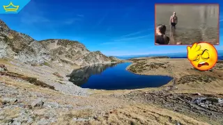 Хванаха пореден турист да плува в едно от Седемте рилски езера (видео)