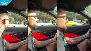 Емрах Стораро и Константин дават обяснения в полицията след опасна игра на пътя (видео)