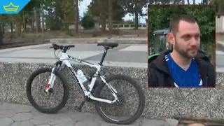 Велосипедист се раздели с точки от талона на шофьорската си книжка след нарушение на пешеходна пътека (видео)