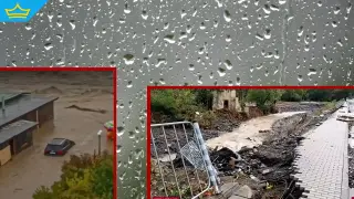 Наводненията заради лошото време взеха жертва в "Елените" (видео)