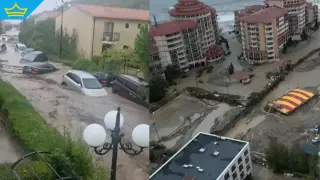 Над 200 души са евакуирани след водното бедствие в Елените (видео)