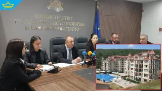 Събарят хотела, построен върху реката в наводнения курорт „Елените“ (видео)