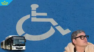 Поредните автобуси на столичния градски транспорт подминават мъж в инвалидна количка (видео)