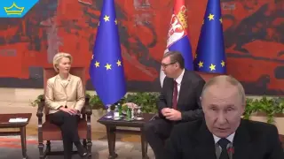 Фон дер Лайен поиска от Вучич санкции срещу Русия и реформи