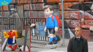 Студентът, поставил детски фигури на опасни пешеходни пътеки в София, ще чака разрешение за тях (видео)