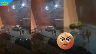 Група младежи решиха, че ще е забавно да си вземат “сувенир” от улицата в Студентски град (видео)