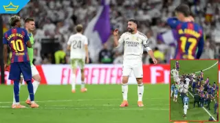 Скандал между големите звезди на Реал и Барса (видео)