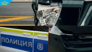 Пиян и дрогиран шофьор се блъсна в полицейска кола, дрегерът отчел над 2 промила