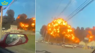 Кадри показват ужасяващия инцидент, при който самолет се разби в Кентъки (видео)