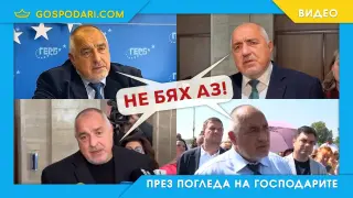Борисов никога не е виновен (видео)