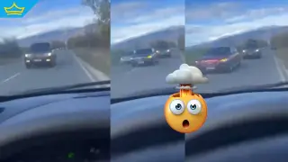 Брутално поведение на ескорт на НСО на пътя (видео)