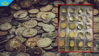 Откриха стотици антични монети в дома на пенсионер от Поморие (видео)