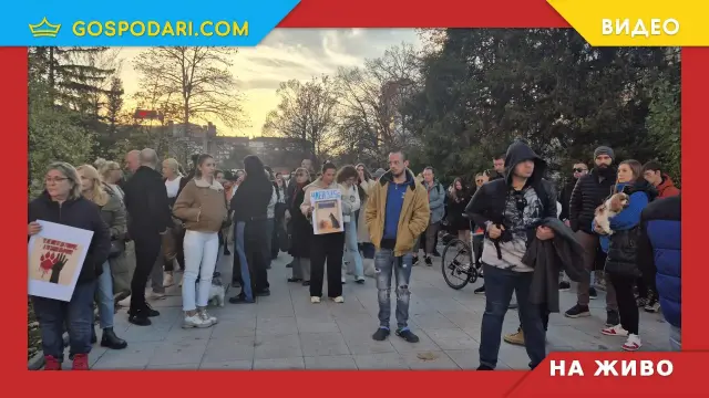 НА ЖИВО: Протест срещу агресията към животни (РЕПОРТАЖ)