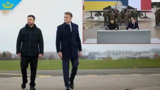 Франция и Украйна подписаха споразумение за бъдеща мащабна оръжейна сделка (видео)