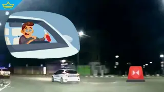 Полицаи преследваха 100 км пиян шофьор във Варненско (видео)
