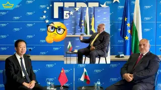 Украинското знаме „изчезна“ при визитата на китайската делегация в централата на ГЕРБ