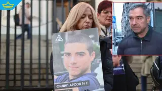Делото за смъртта на 14-годишния Филип: Семейството протестира срещу съмнителни експертизи преди 21-вото заседание (видео)
