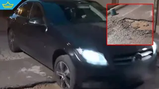 20-сантиметров „кратер“ в столичен квартал вади от строя коли вече година (видео)