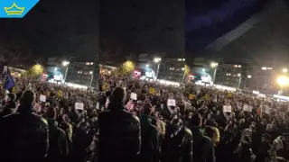 Хиляди на площада в Пловдив: „Стига айляк, време е да се събудим“ (видео)