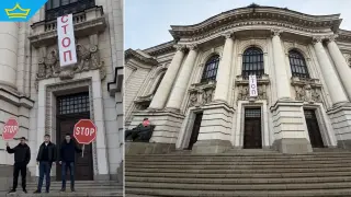 „STOP“ пред Ректората: Студенти обявиха нова инициатива срещу бюрокрацията в СУ