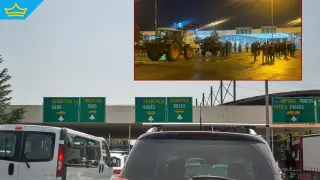 Стотици камиони останаха блокирани на „Кулата“ заради протестите в Гърция (видео)