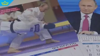 Руснаци грабят календари с лика на Путин