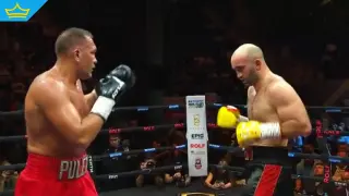 Мурат Гасиев нокаутира Кобрата в шестия рунд и му отне титлата на WBA в Дубай (видео)