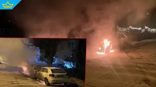 Запалиха автомобили на активистка, бореща се срещу незаконни постройки във „Филиповци“ (видео)