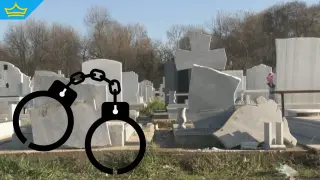 29-годишен мъж получи обвинение за унищожаването на стотици надгробни плочи и урни (видео)