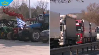 Блокадите на гръцките фермери носят загуби за милиони за българския транспортен бранш (видео)