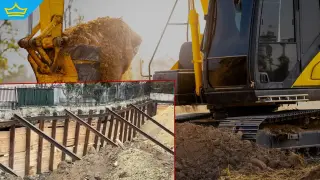 Пропаднал строителен изкоп в Равда остави хора без ток и вода (видео)