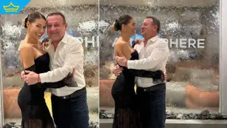 Димитър Рачков и любимата му Виктория се сгодиха (видео)