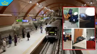 Сигнал за спяща и пиеща охрана в софийското метро стигна до общински съветник