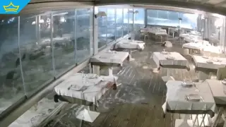 Циклонът „Хари“ опустоши части от Италия и Средиземноморието (видео)