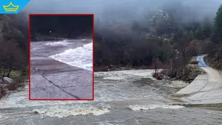 Шест села в община Ардино останаха без пътна връзка заради прелялата река Арда