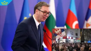 Антиправителствените протести в Белград срещу Вучич не стихват (видео)